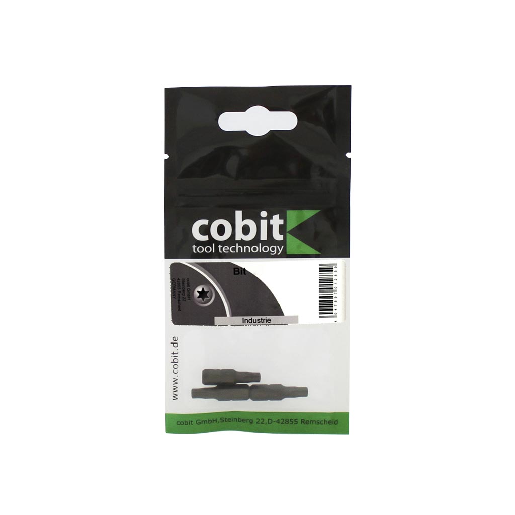 COBIT kärki T-Rip TX10 x25mm, 3 KPL/PKT, 1/4" C6.3