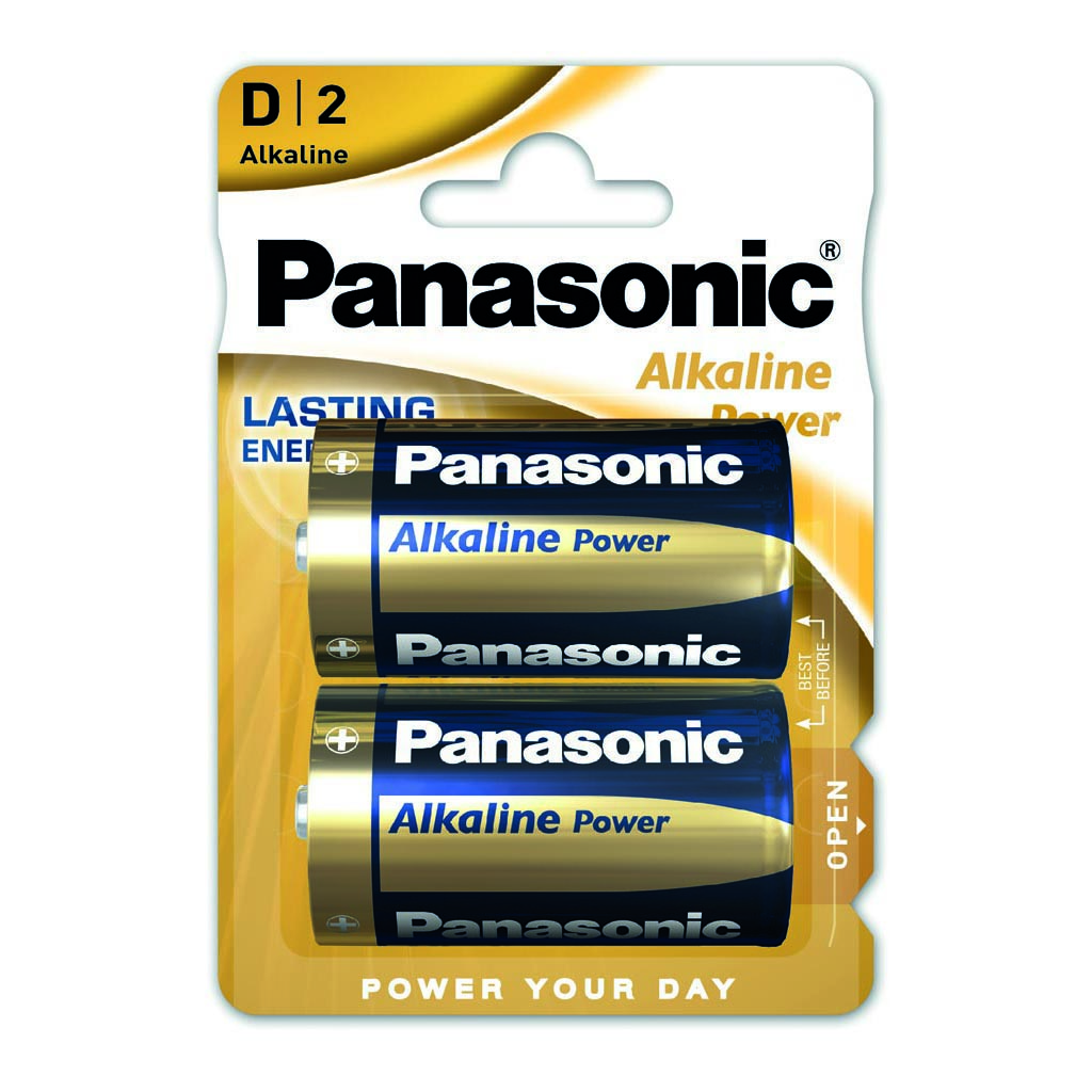 PANASONIC Alkaline Power C, D