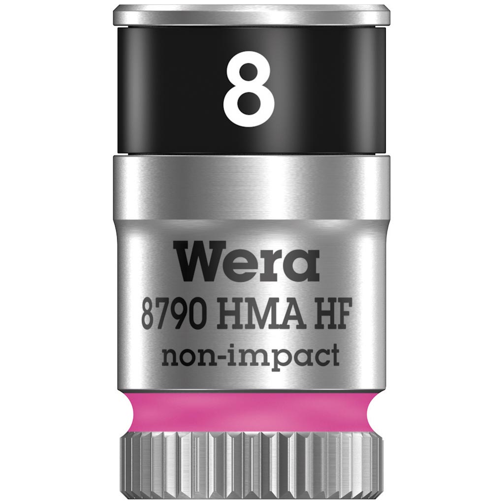 WERA Hylsy 8790 HMA HF 8 x 23mm  1/4" vääntiö