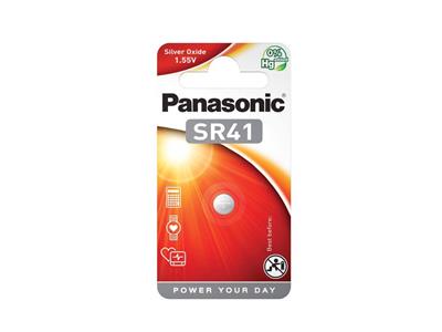 PANASONIC Silver Oxide SR-41EL/1B 1kpl/pkt