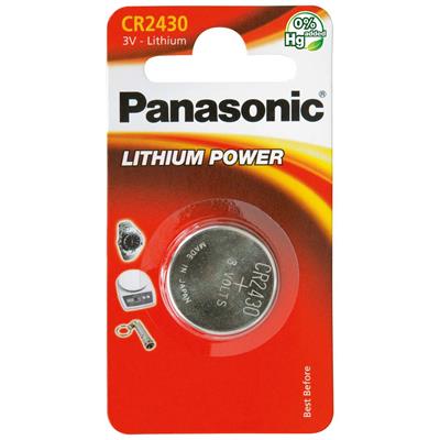 PANASONIC Coin Lithium CR-2430EL/1B 1kpl/pkt