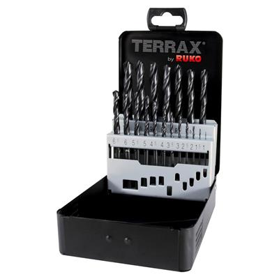 TERRAX porasarja 1-10mm HSS 19-os