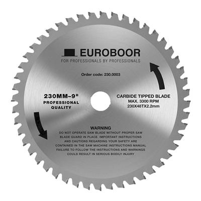 EUROBOOR metallisahanterä 230mm EHC.230/4 sahaan
