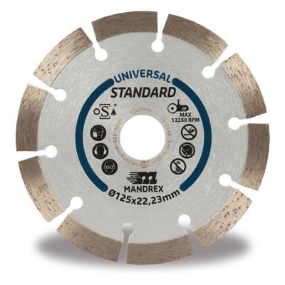 MANDREX Standard 230mm timanttilaikka Universal