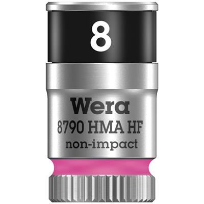 WERA Hylsy 8790 HMA HF 8 x 23mm  1/4" vääntiö