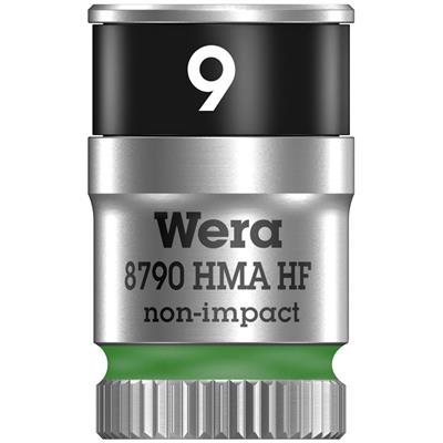 WERA Hylsy 8790 HMA HF 9 x 23mm  1/4" vääntiö
